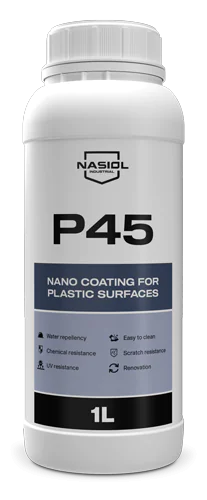 プラスチックの色を保護するＰ４５